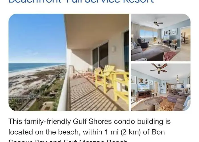 Apartment Beachclub-c807-beachfront-condo Gulf Shores